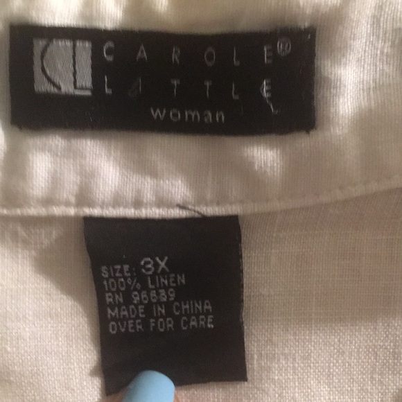 Linen blouse - Picture 4 of 5